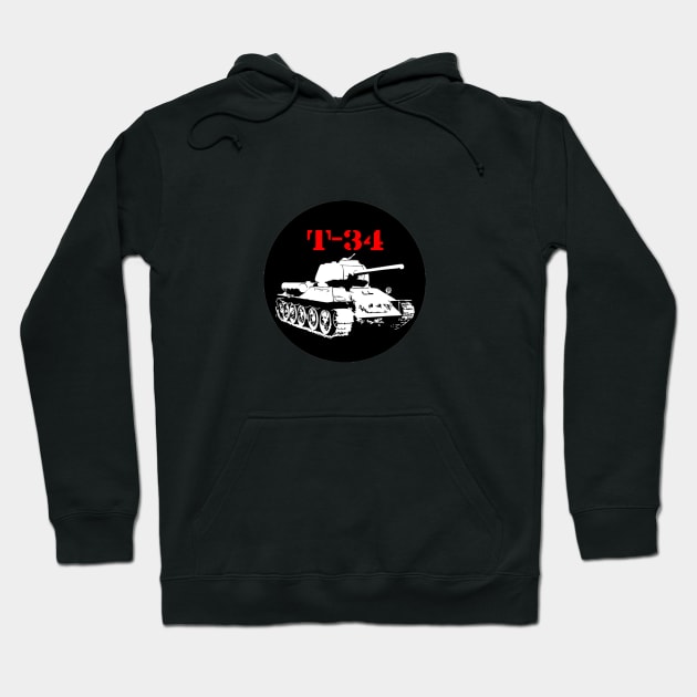 T-34 [Soviet] [Minimal] Hoodie by General-Rascal